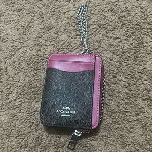 Coach Zip Card Case